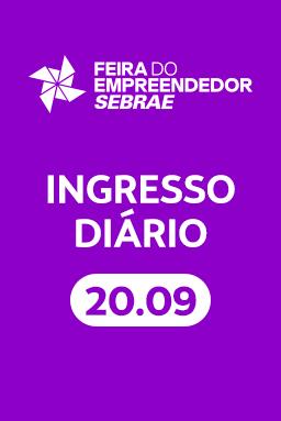 Ingresso Diário 20/09